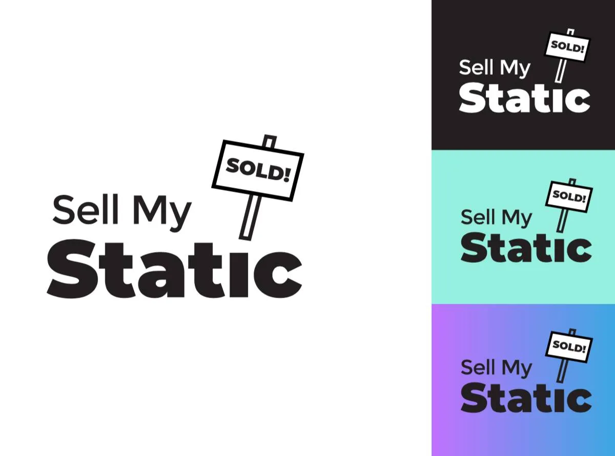 Sellmystatic logo / branding